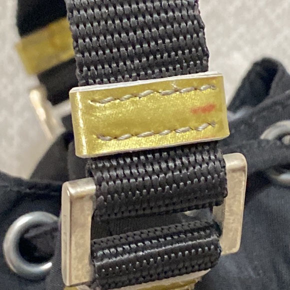 Prada Vintage Tessuto Nylon Duet Mini Bucket Bag In Black - Picture 14 of 17